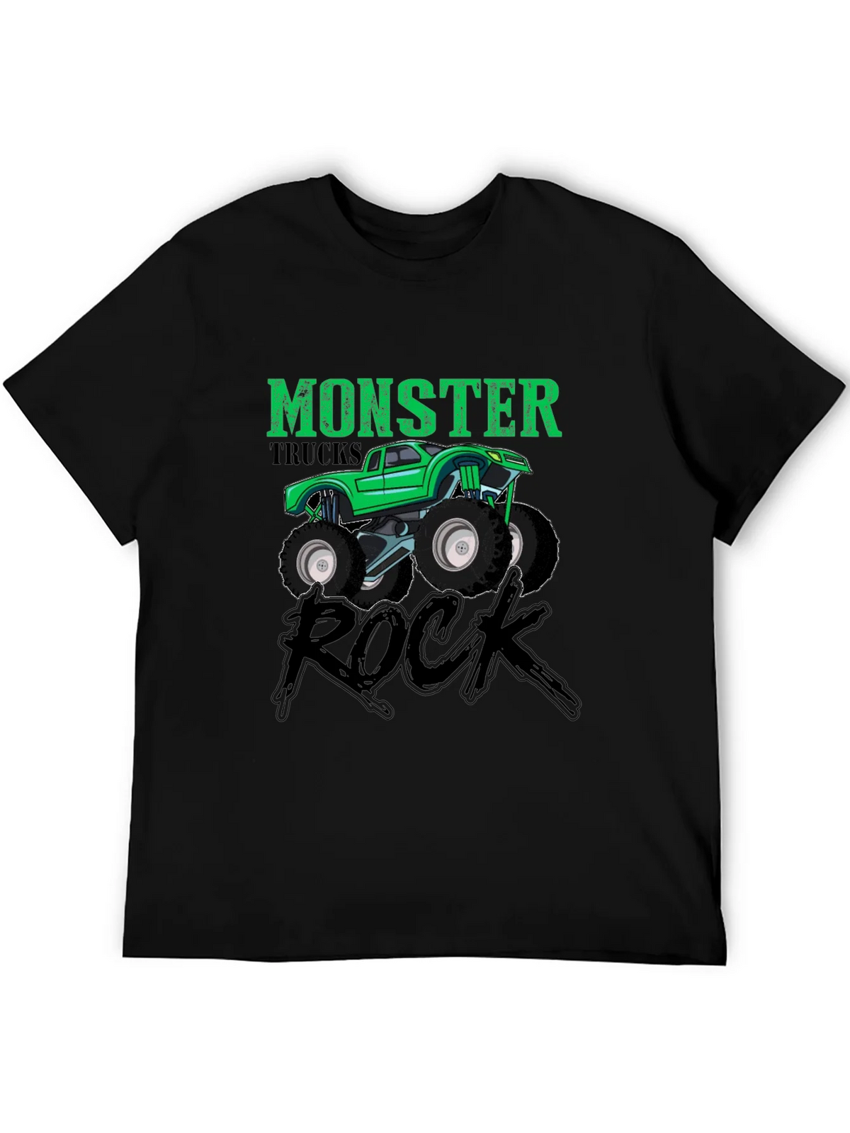 Monster Truck Rock T-Shirt - Black product image 2