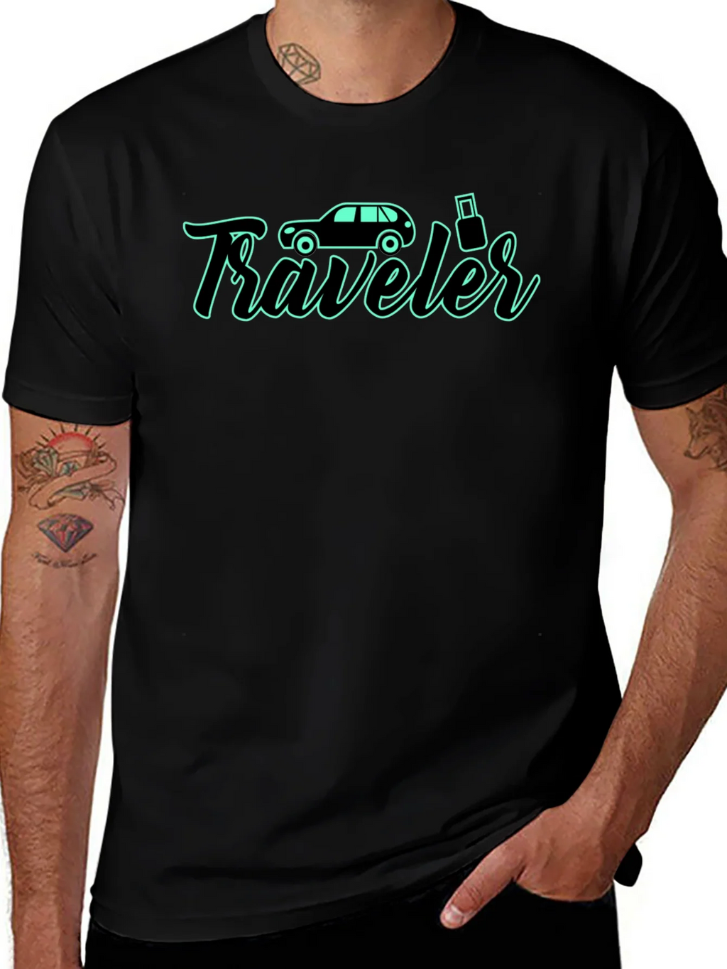 Traveler Graphic Tee - Road Trip Ready product image 1