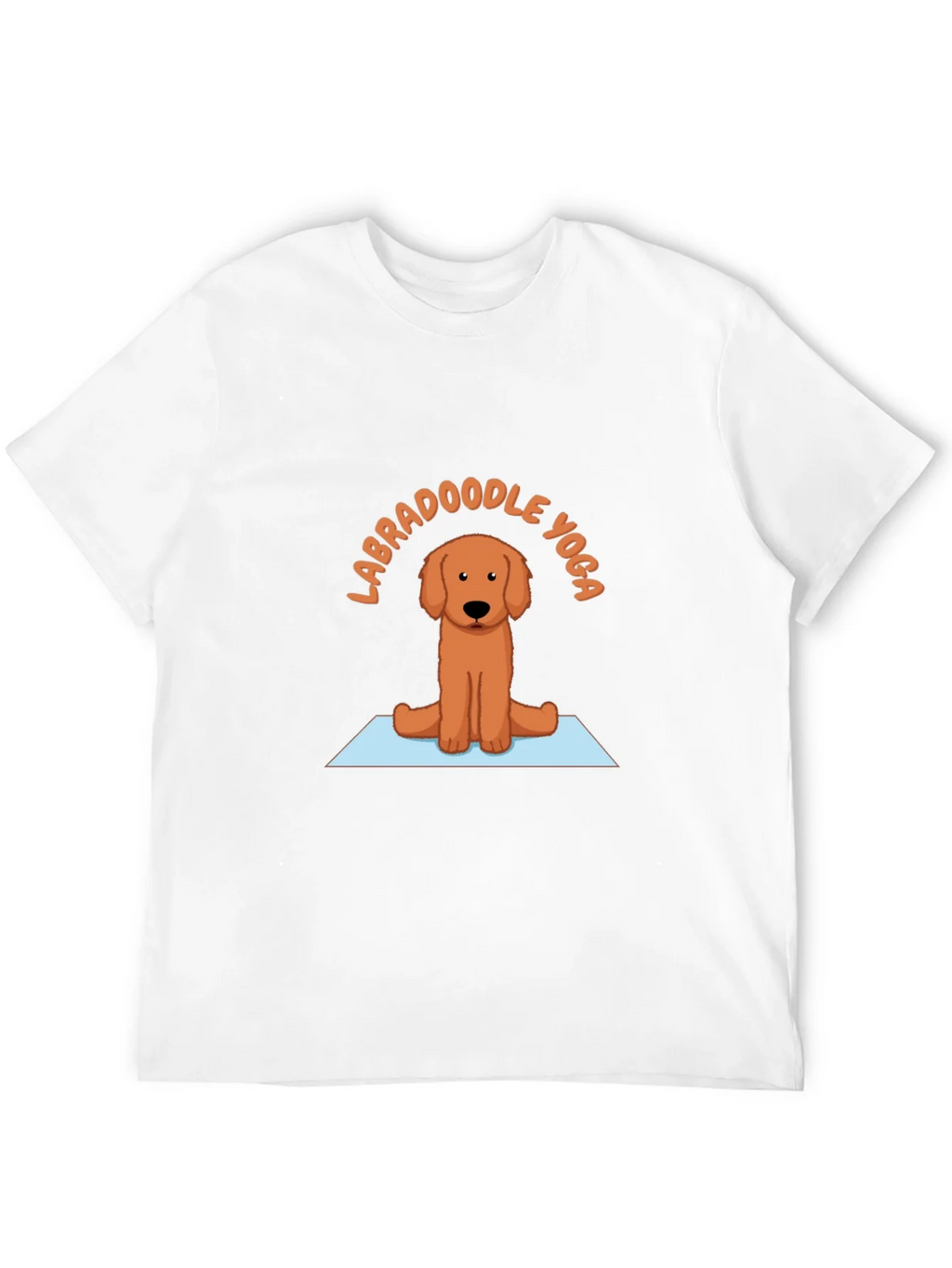 Labradoodle Yoga T-Shirt - Meditating Dog Tee product image 3