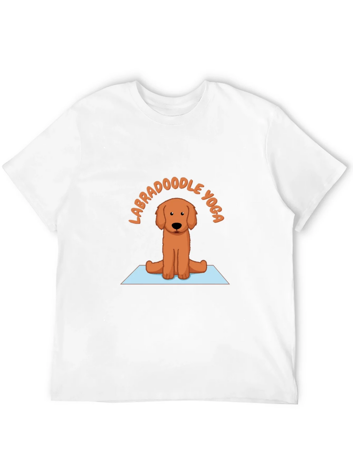Labradoodle Yoga T-Shirt - Meditating Dog Tee product image 3