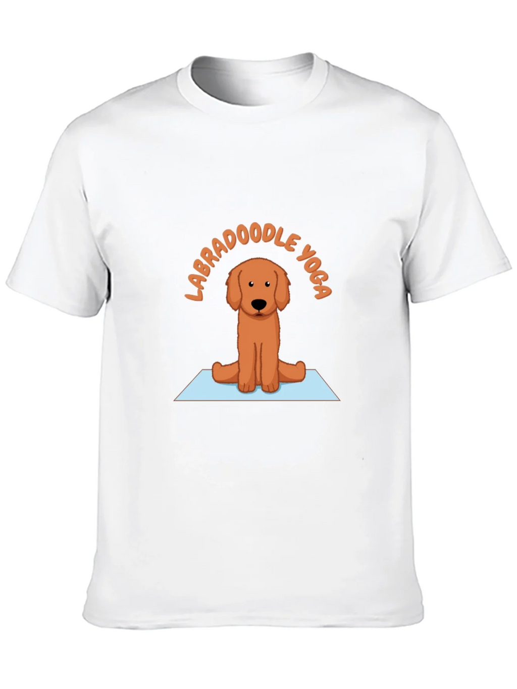 Labradoodle Yoga T-Shirt - Meditating Dog Tee product image 12