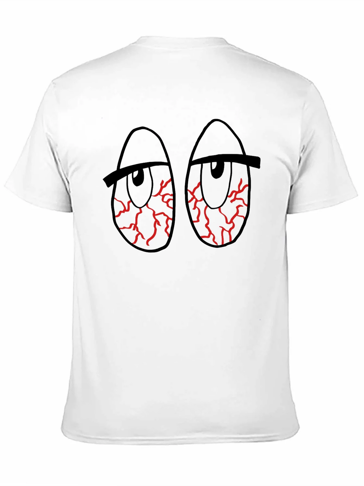 Red Eye Graphic Black T-Shirt product image 2