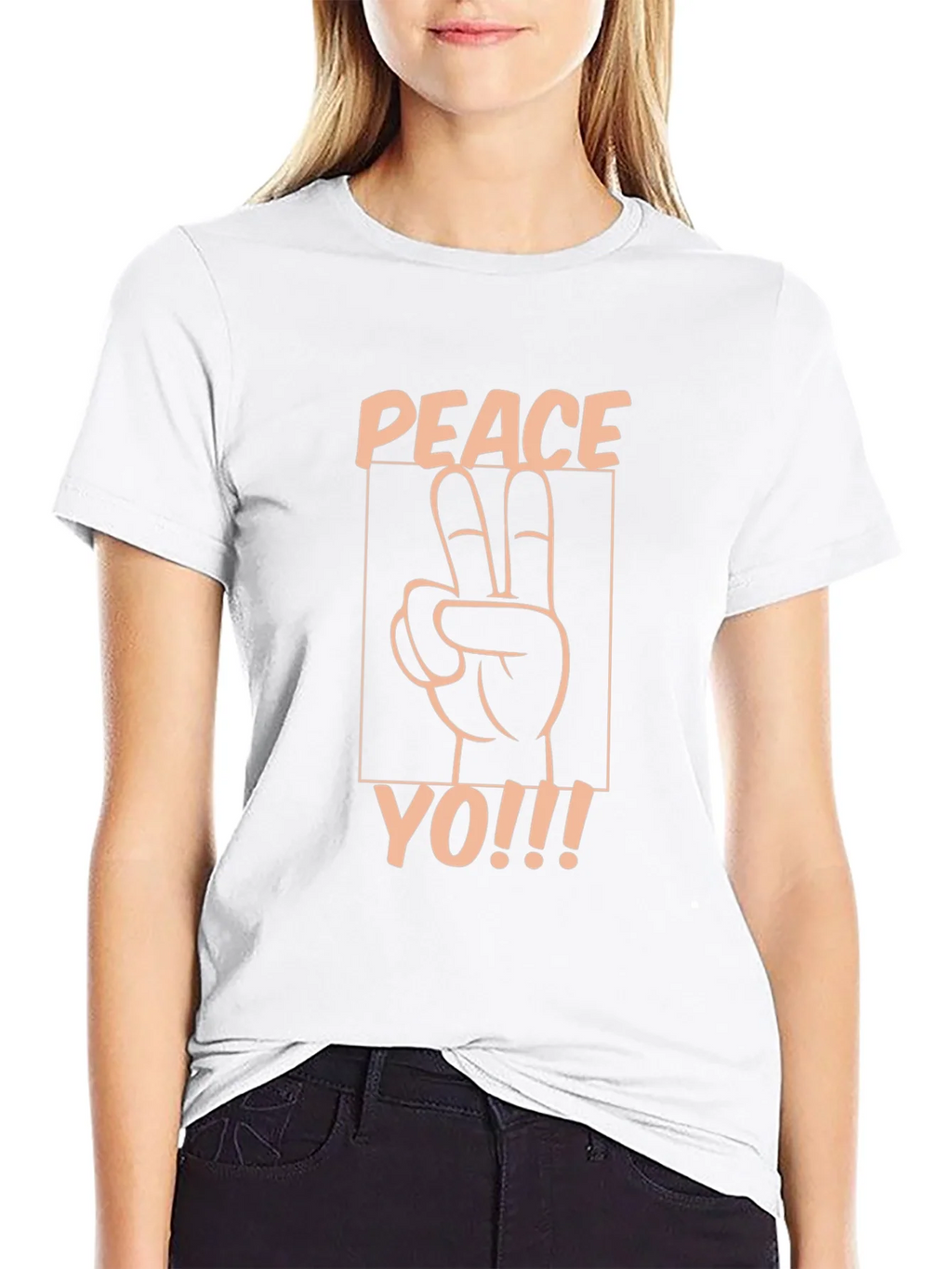 Peace Yo! Graphic Tee - Stylish Comfort product image 2