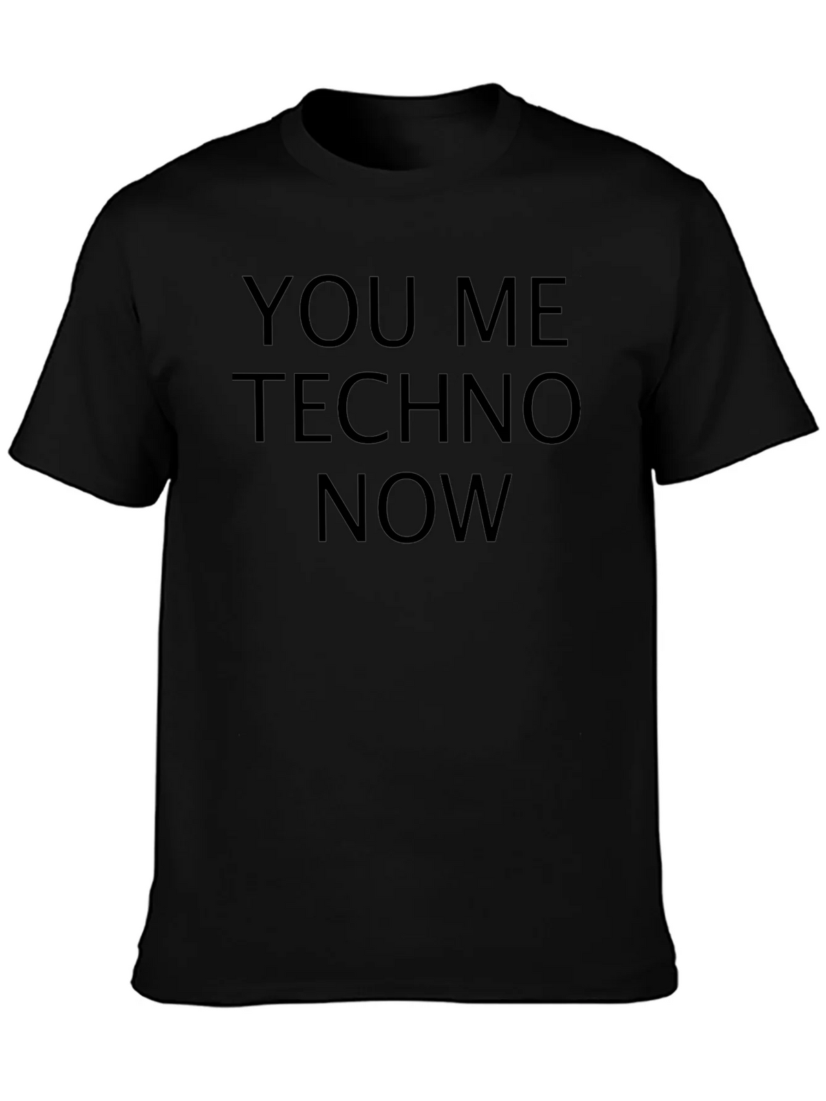 You Me Techno Now Black T-Shirt product image 6