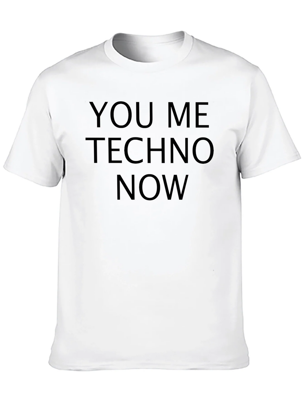 You Me Techno Now Black T-Shirt product image 12