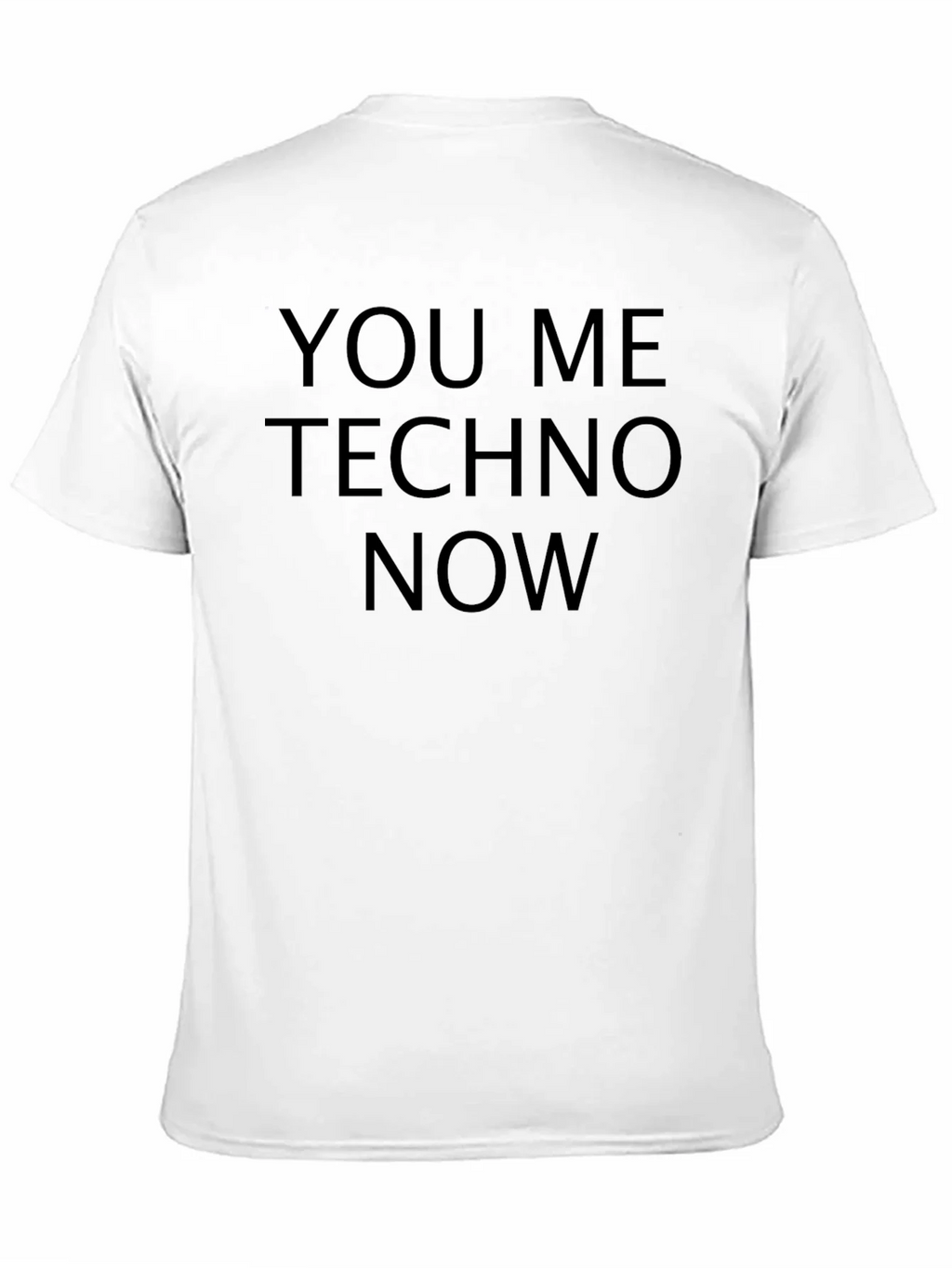 You Me Techno Now Black T-Shirt product image 2