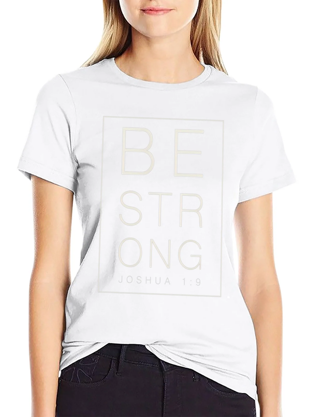 Be Strong Joshua 1:9 Graphic T-Shirt product image 11