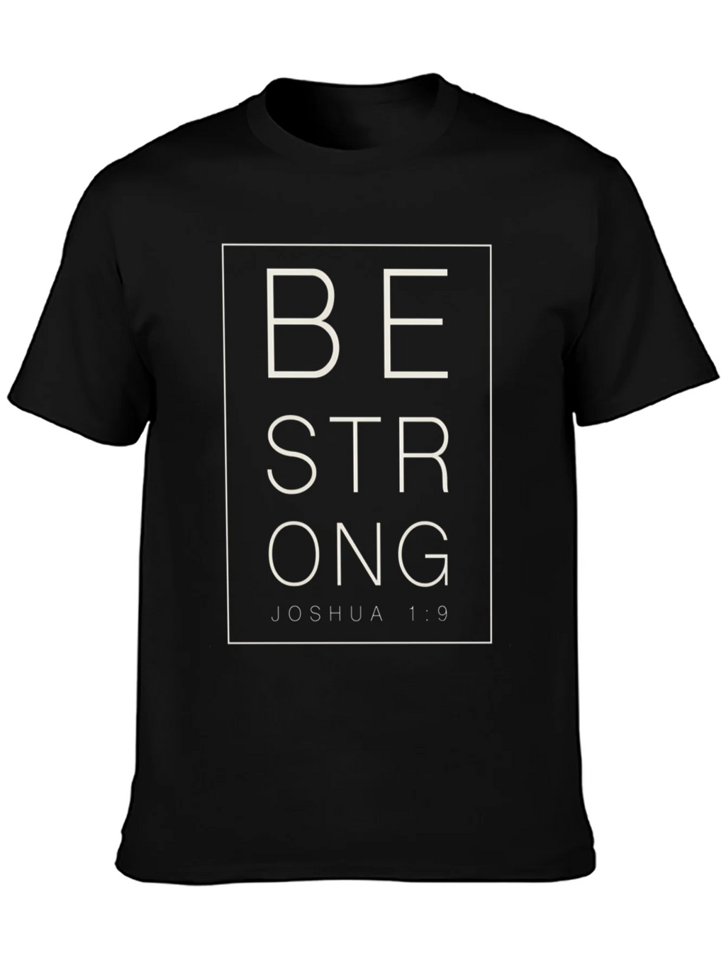 Be Strong Joshua 1:9 Graphic T-Shirt product image 6