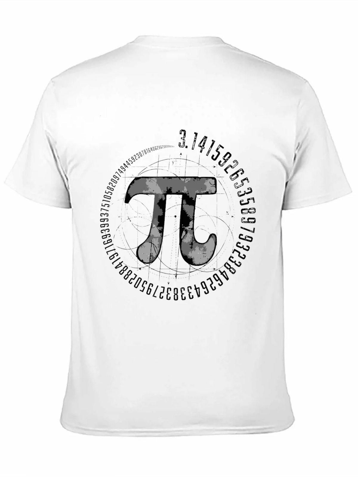Math Pi Symbol Graphic Tee - Black product image 2