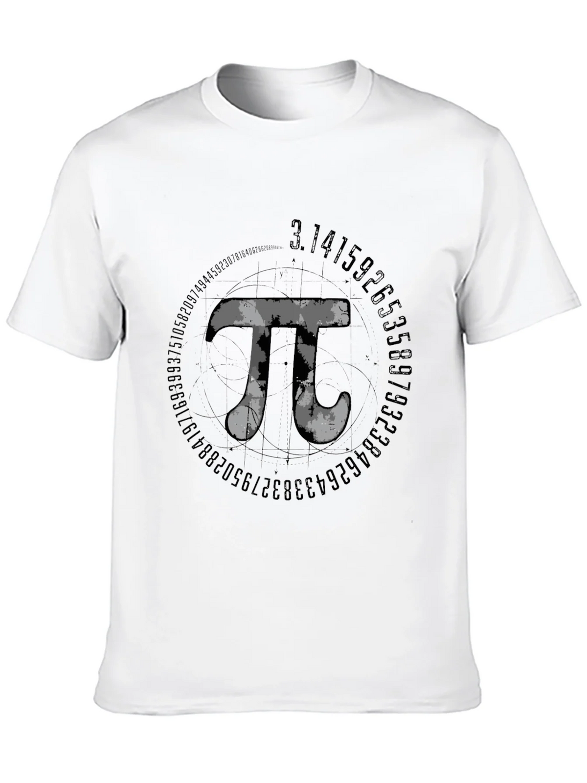 Math Pi Symbol Graphic Tee - Black product image 12