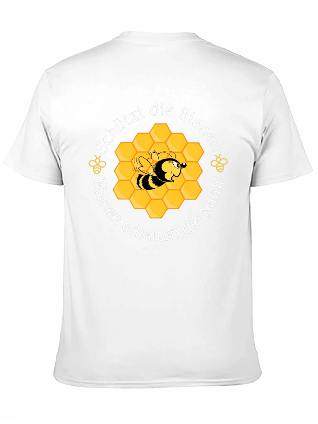 Save the Bees Graphic Tee - Black Cotton product image 2
