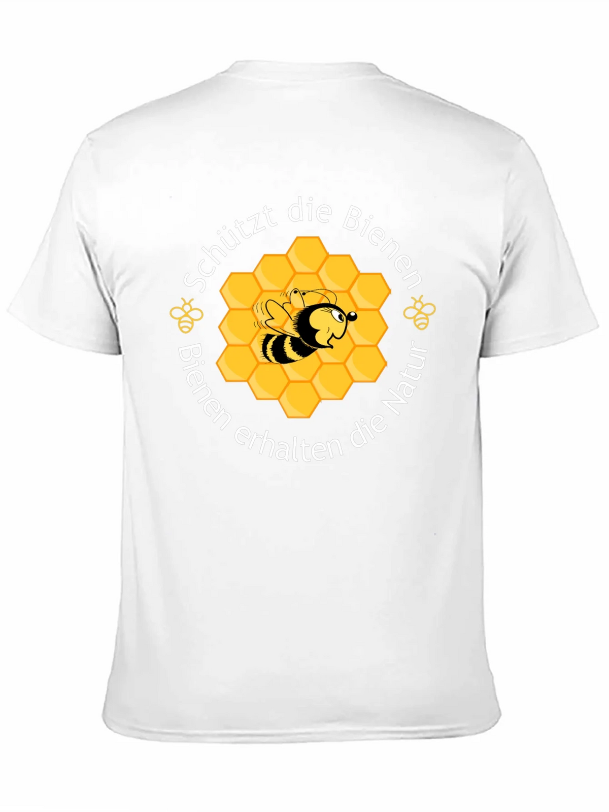 Save the Bees Graphic Tee - Black Cotton product image 2