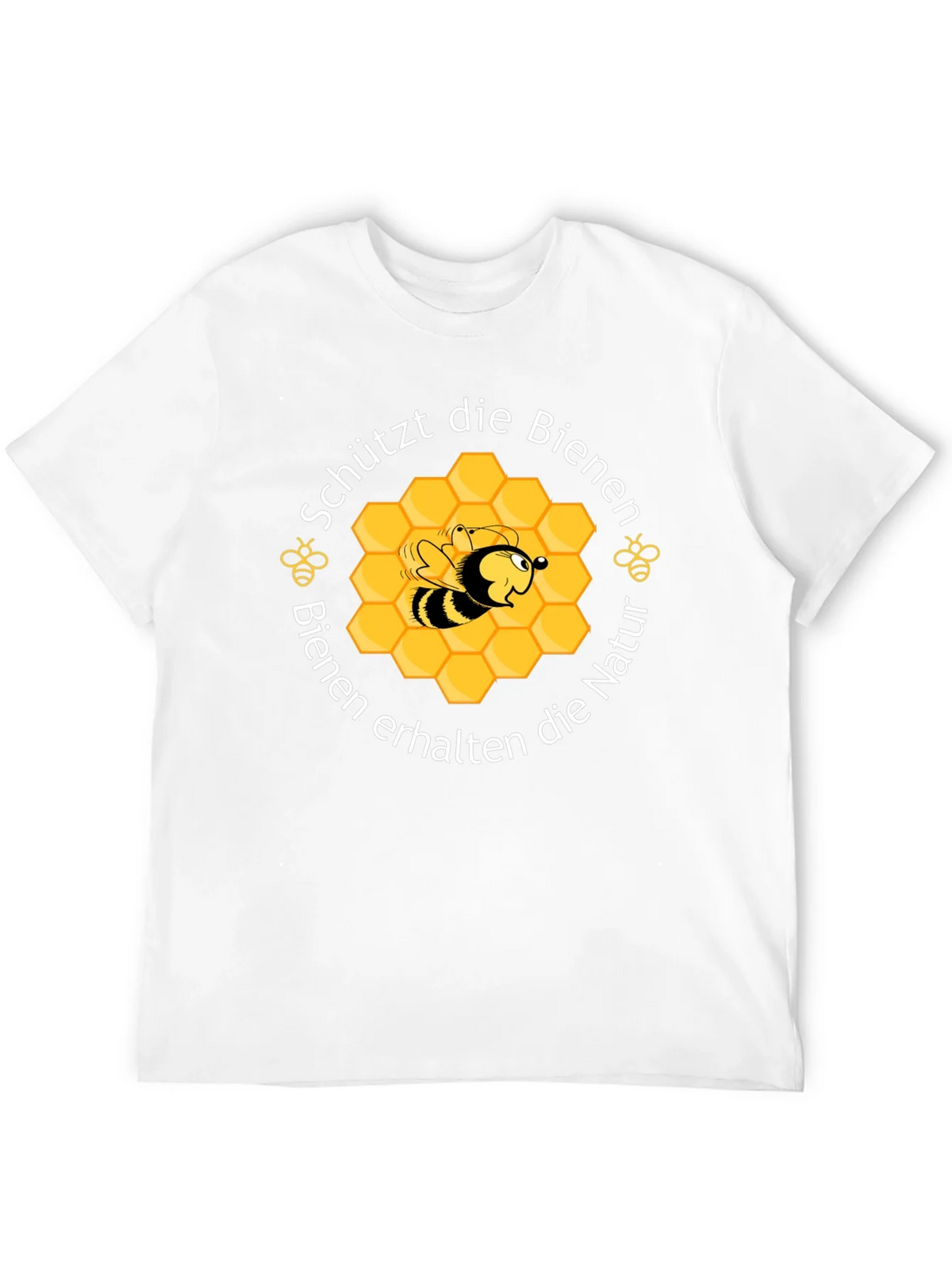 Save the Bees Graphic Tee - Black Cotton product image 3
