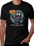 Funny Monster Graphic Tee - I Dont Bite... Hard product image 1