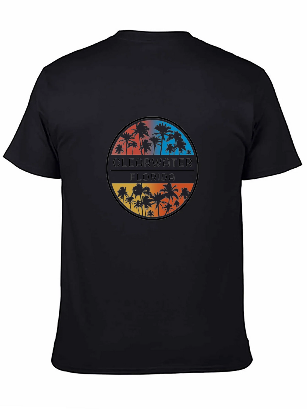 Clearwater Florida Palm Tree T-Shirt product image 7