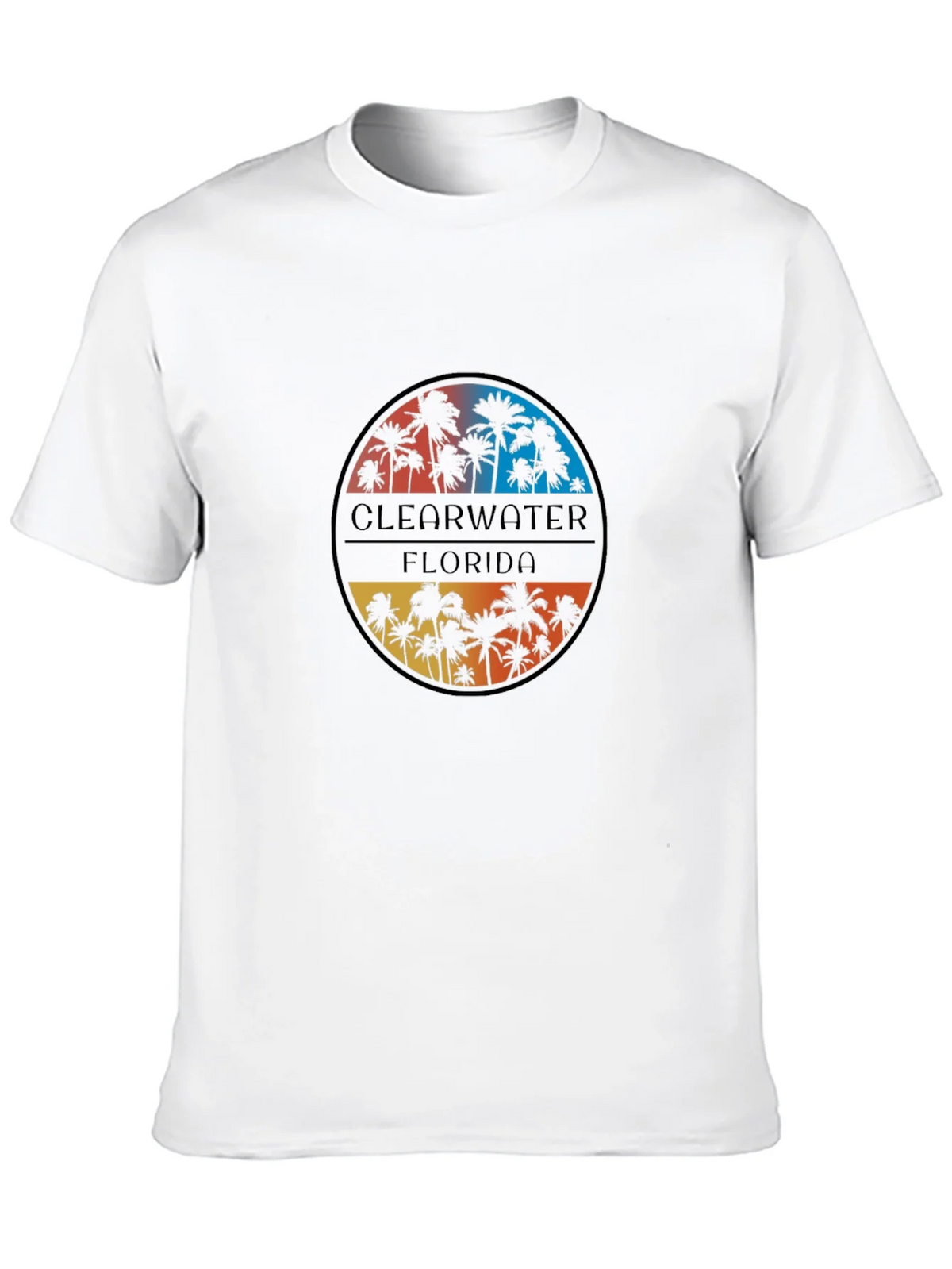 Clearwater Florida Palm Tree T-Shirt product image 12
