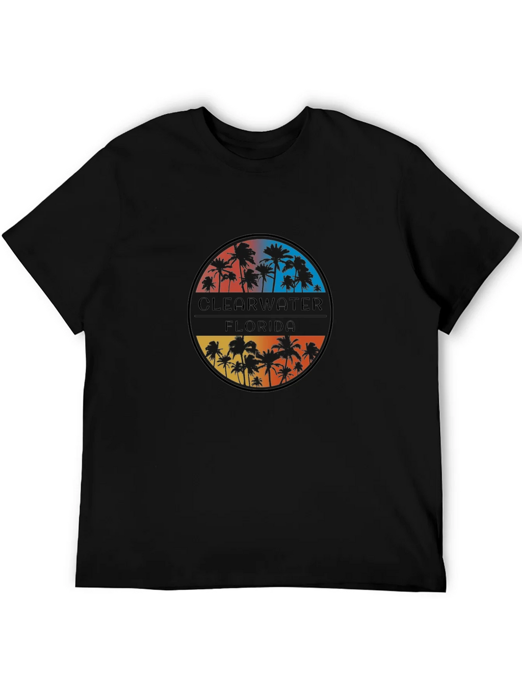 Clearwater Florida Palm Tree T-Shirt product image 8