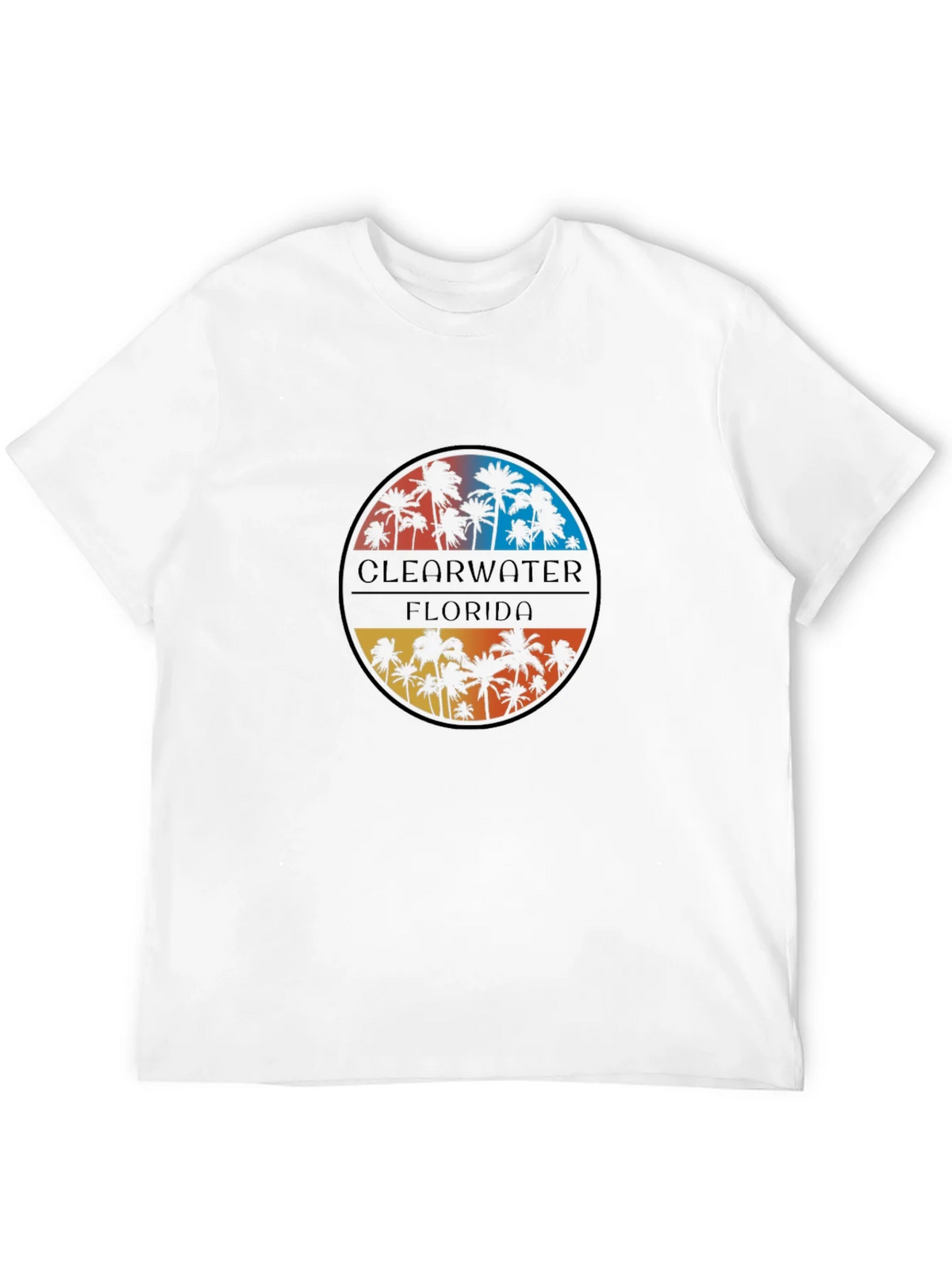 Clearwater Florida Palm Tree T-Shirt product image 3