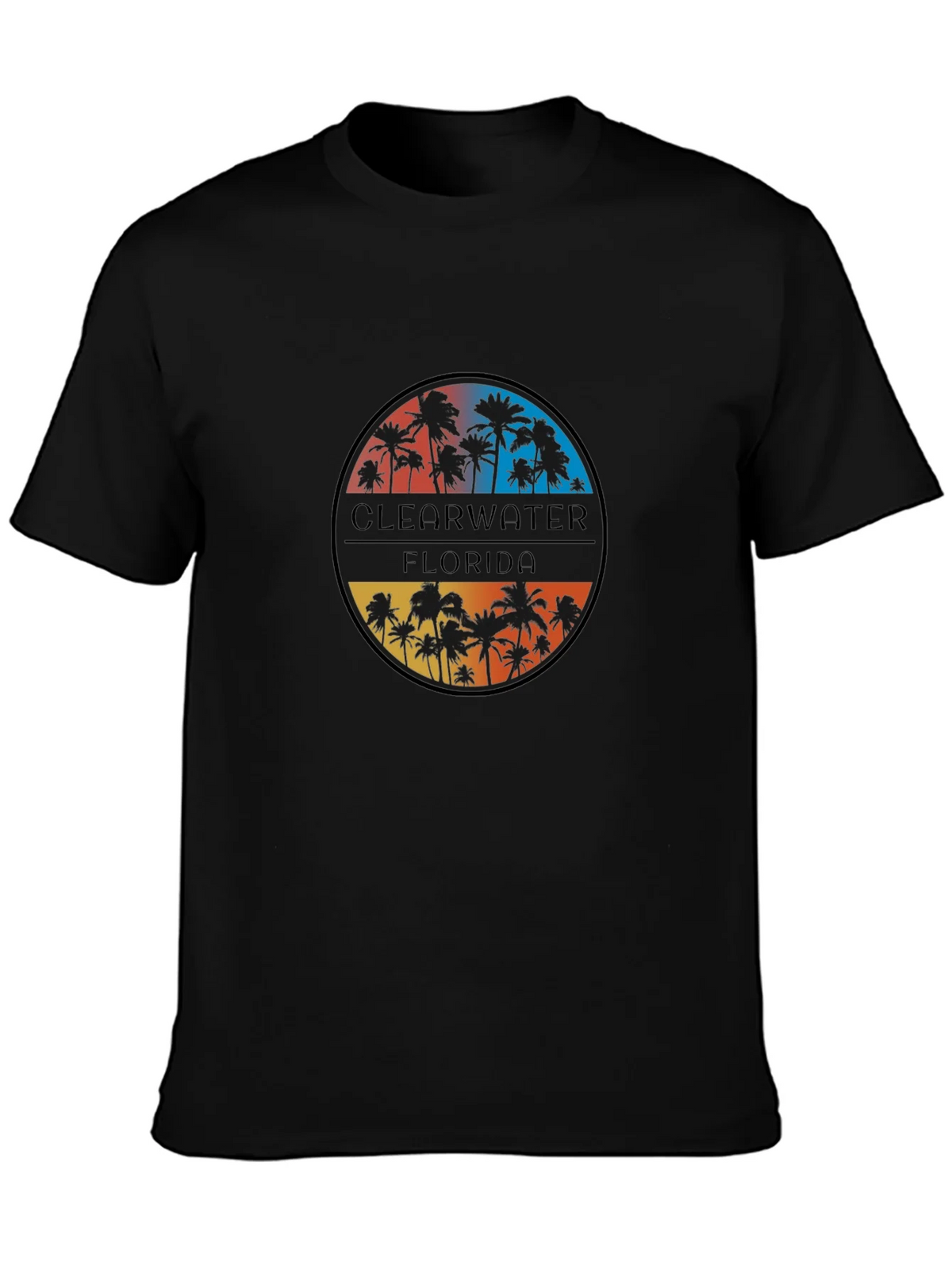 Clearwater Florida Palm Tree T-Shirt product image 6
