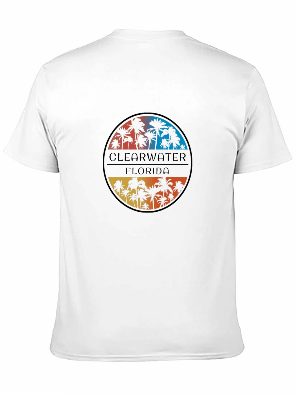 Clearwater Florida Palm Tree T-Shirt product image 2