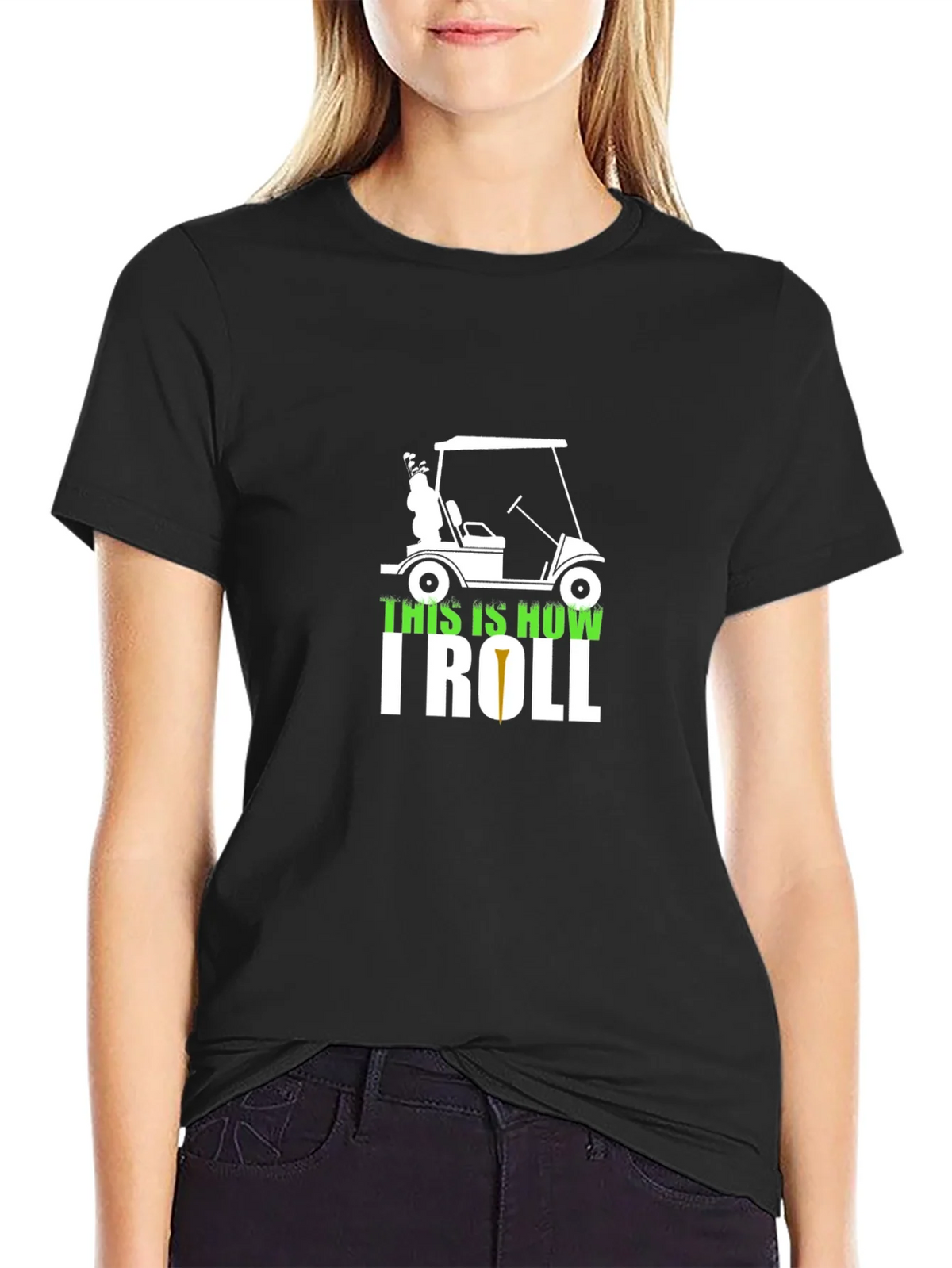 Golf Cart T-Shirt - This is How I Roll Tee product image 5