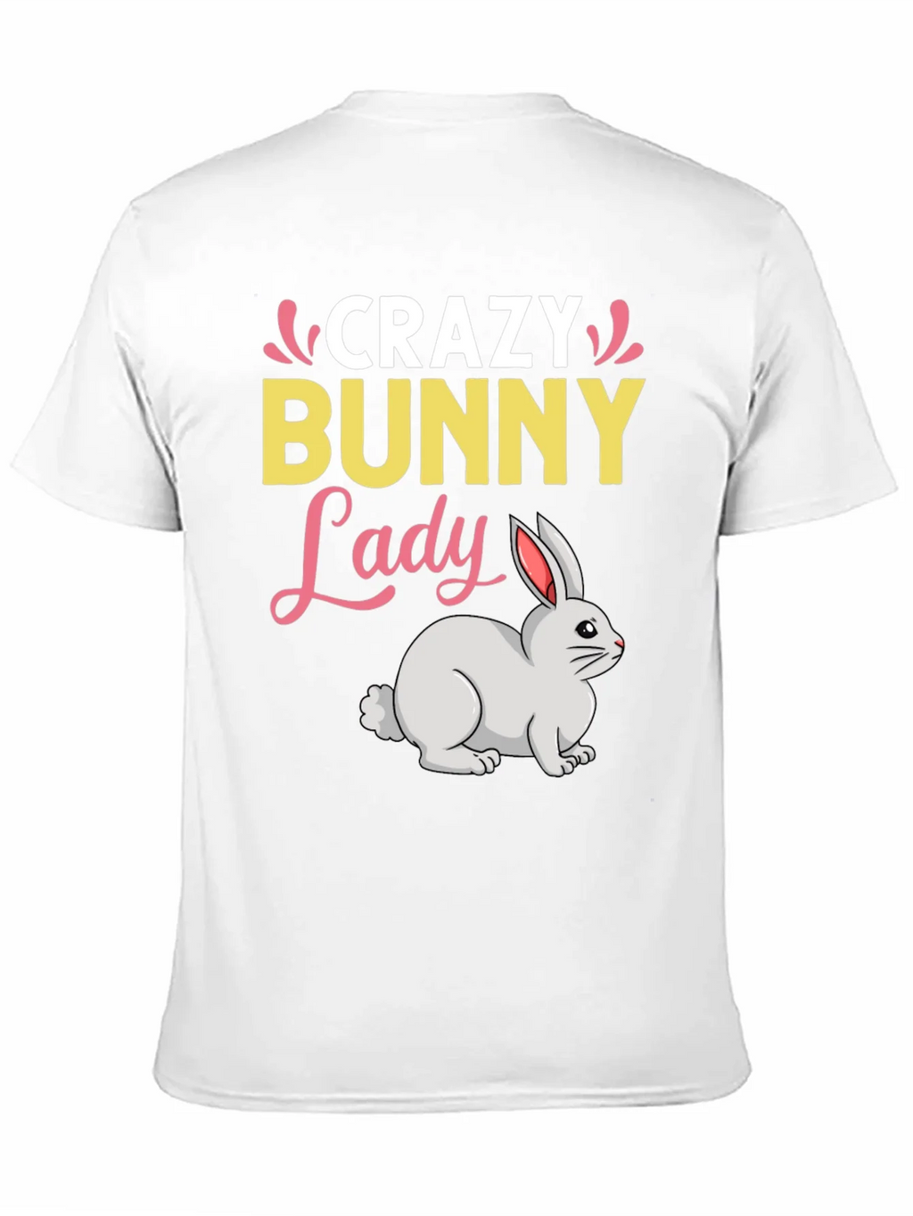 Crazy Bunny Lady T-Shirt product image 2
