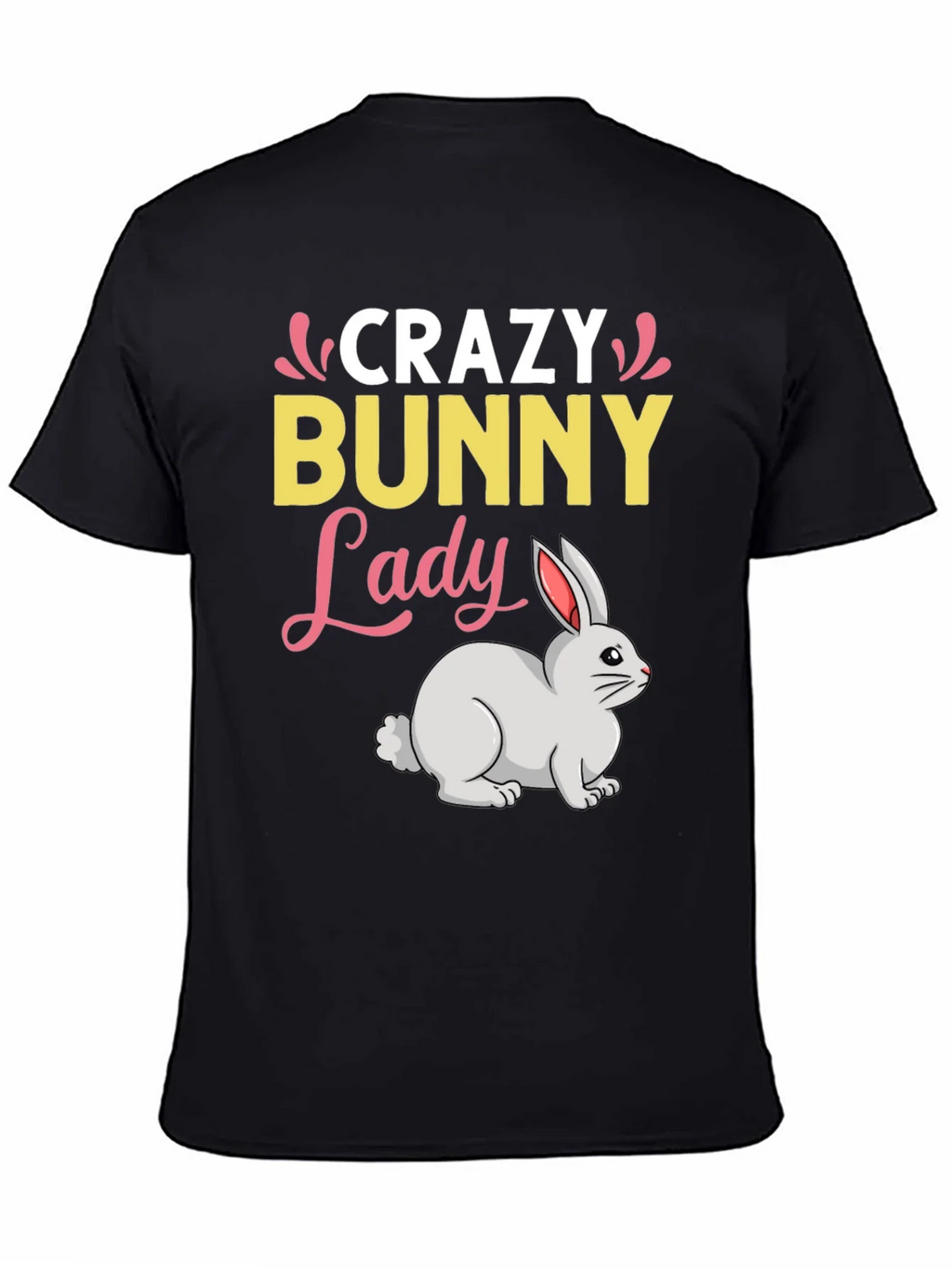 Crazy Bunny Lady T-Shirt product image 7