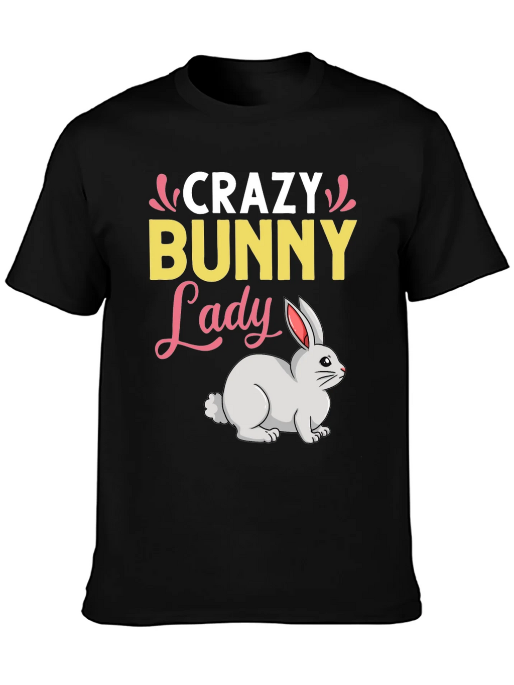 Crazy Bunny Lady T-Shirt product image 6