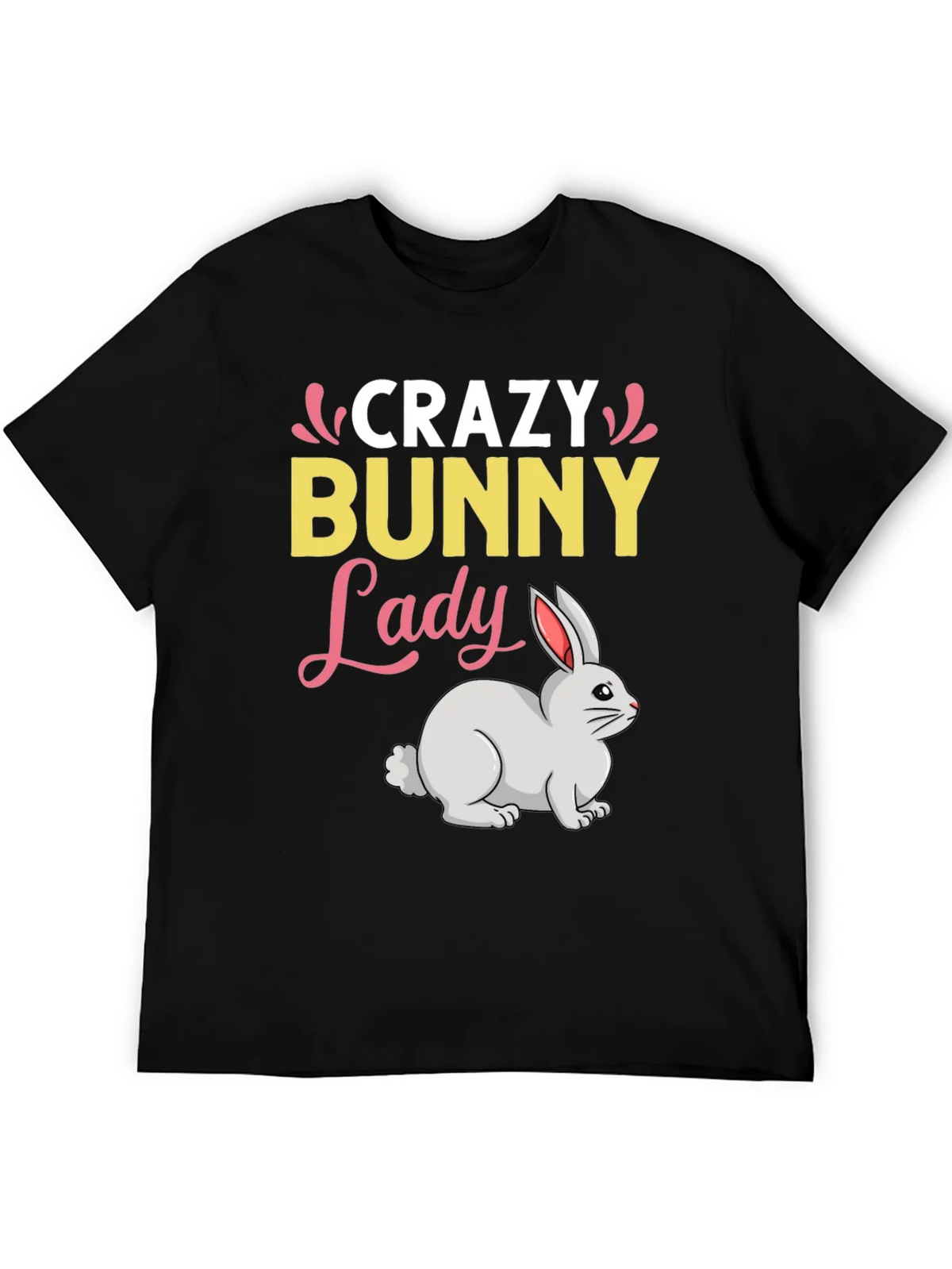 Crazy Bunny Lady T-Shirt product image 8