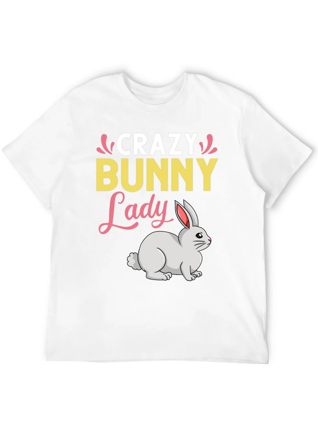 Crazy Bunny Lady T-Shirt product image 3