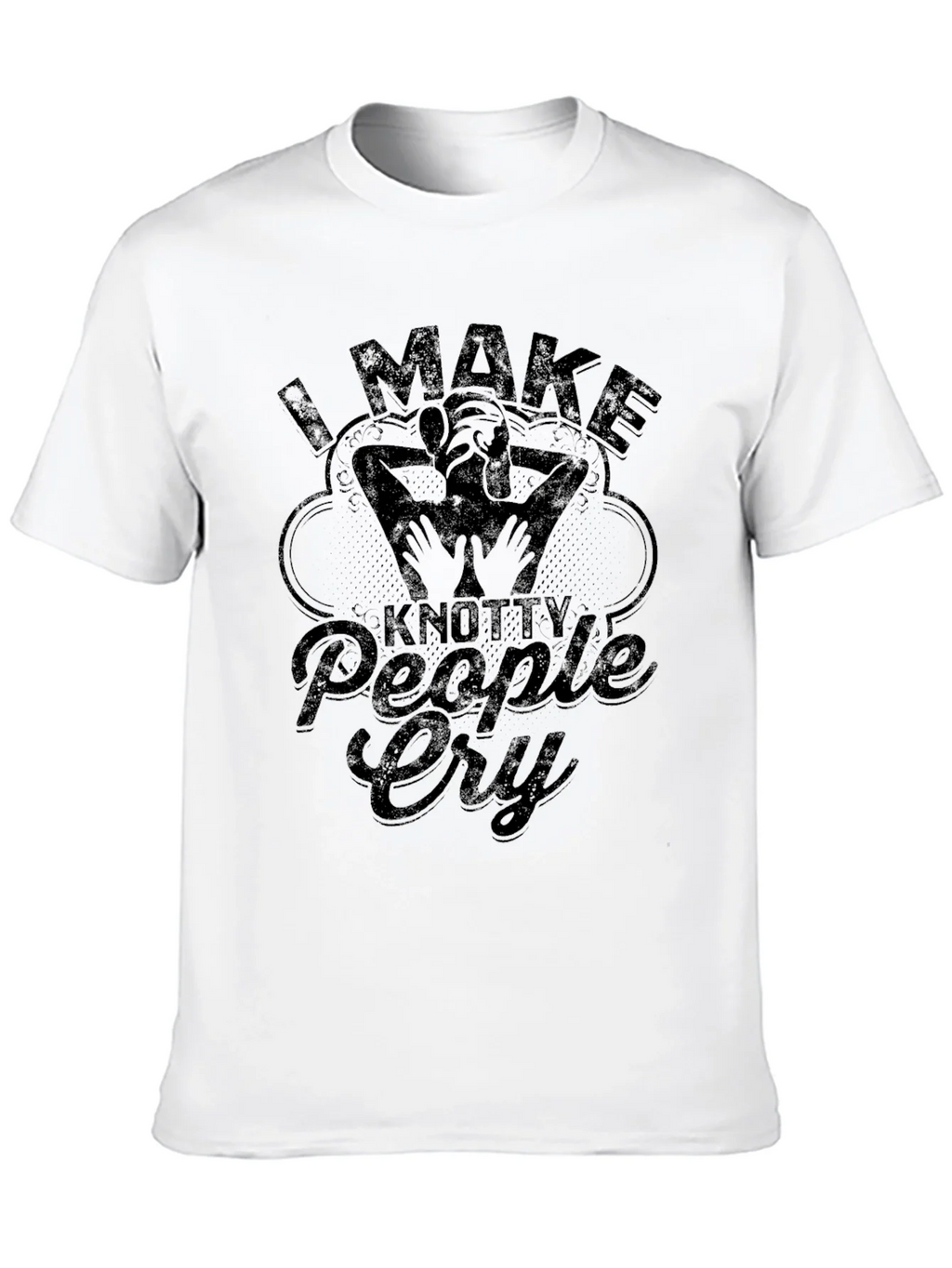 Knotty People Cry Massage Therapist T-Shirt product image 12