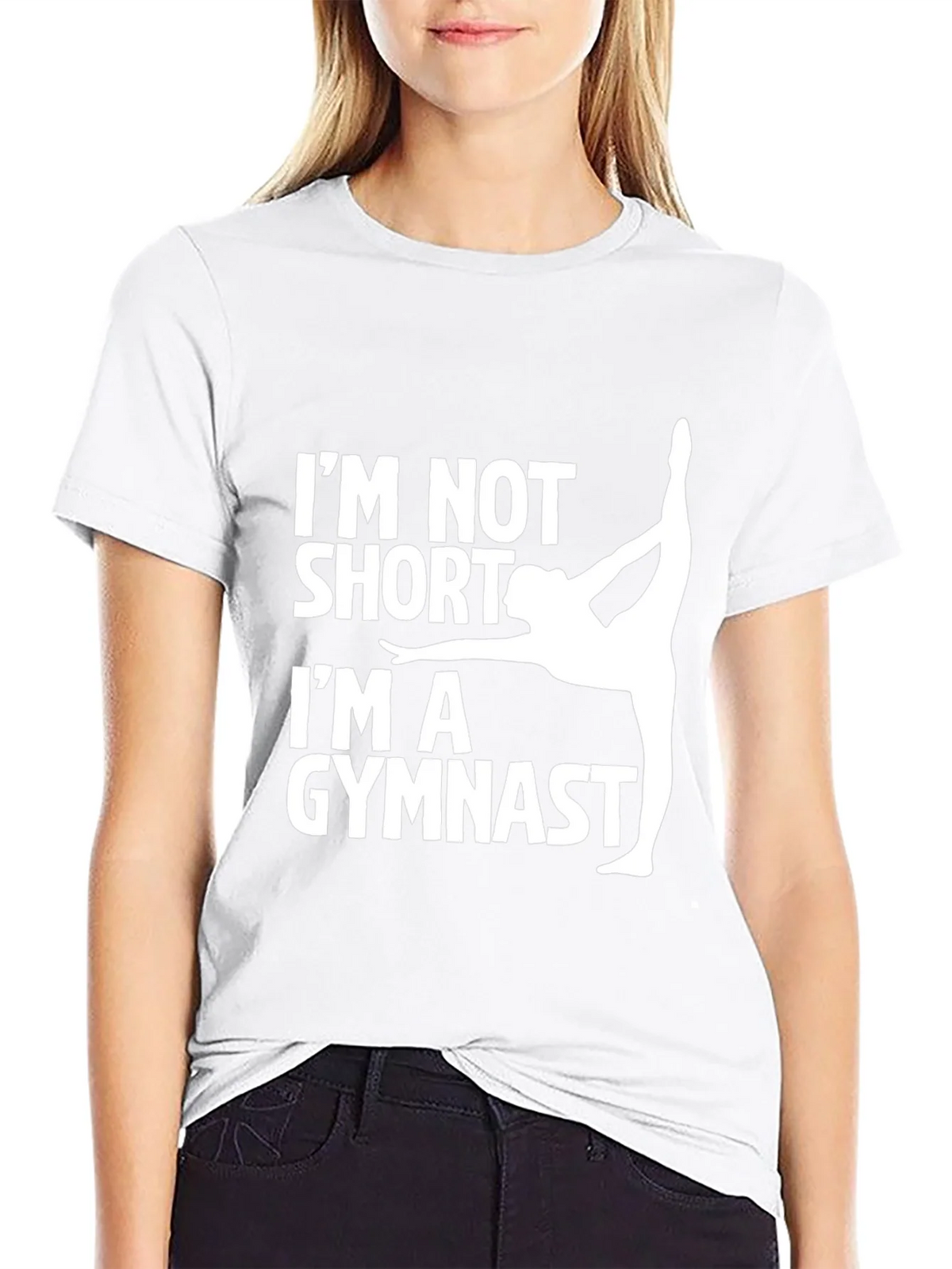 Gymnast Graphic Tee - Im Not Short product image 11