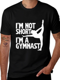Gymnast Graphic Tee - Im Not Short product image 1