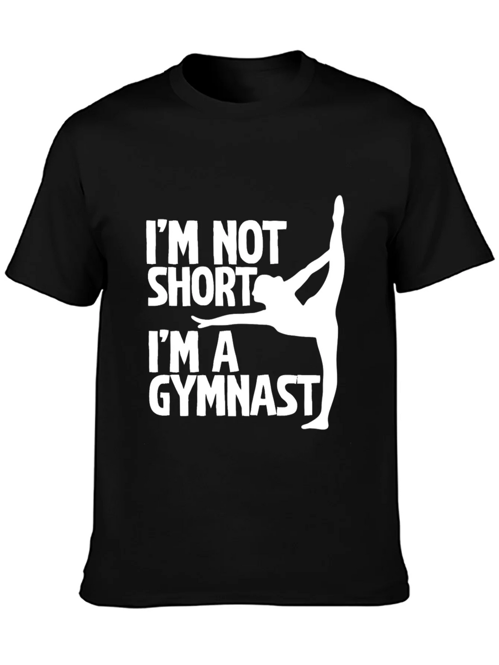 Gymnast Graphic Tee - Im Not Short product image 6