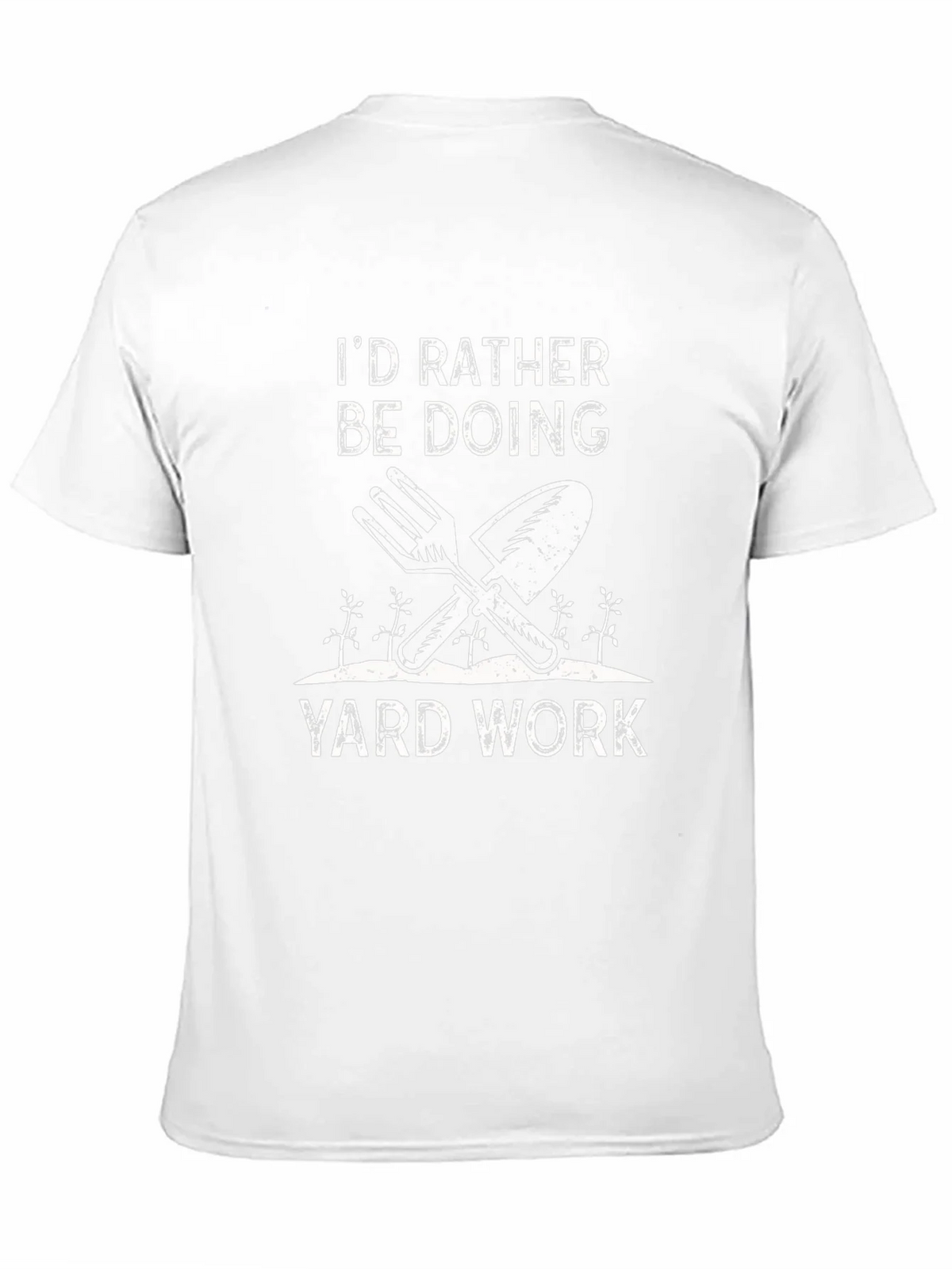 Id Rather Be Doing Yard Work T-Shirt product image 2