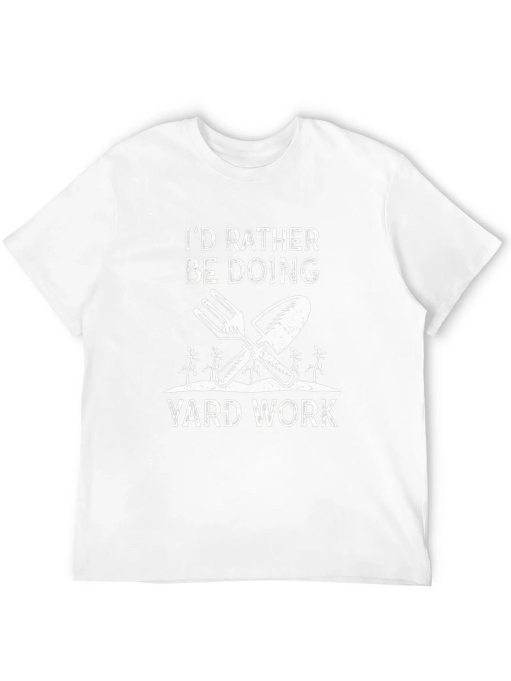 Id Rather Be Doing Yard Work T-Shirt product image 3
