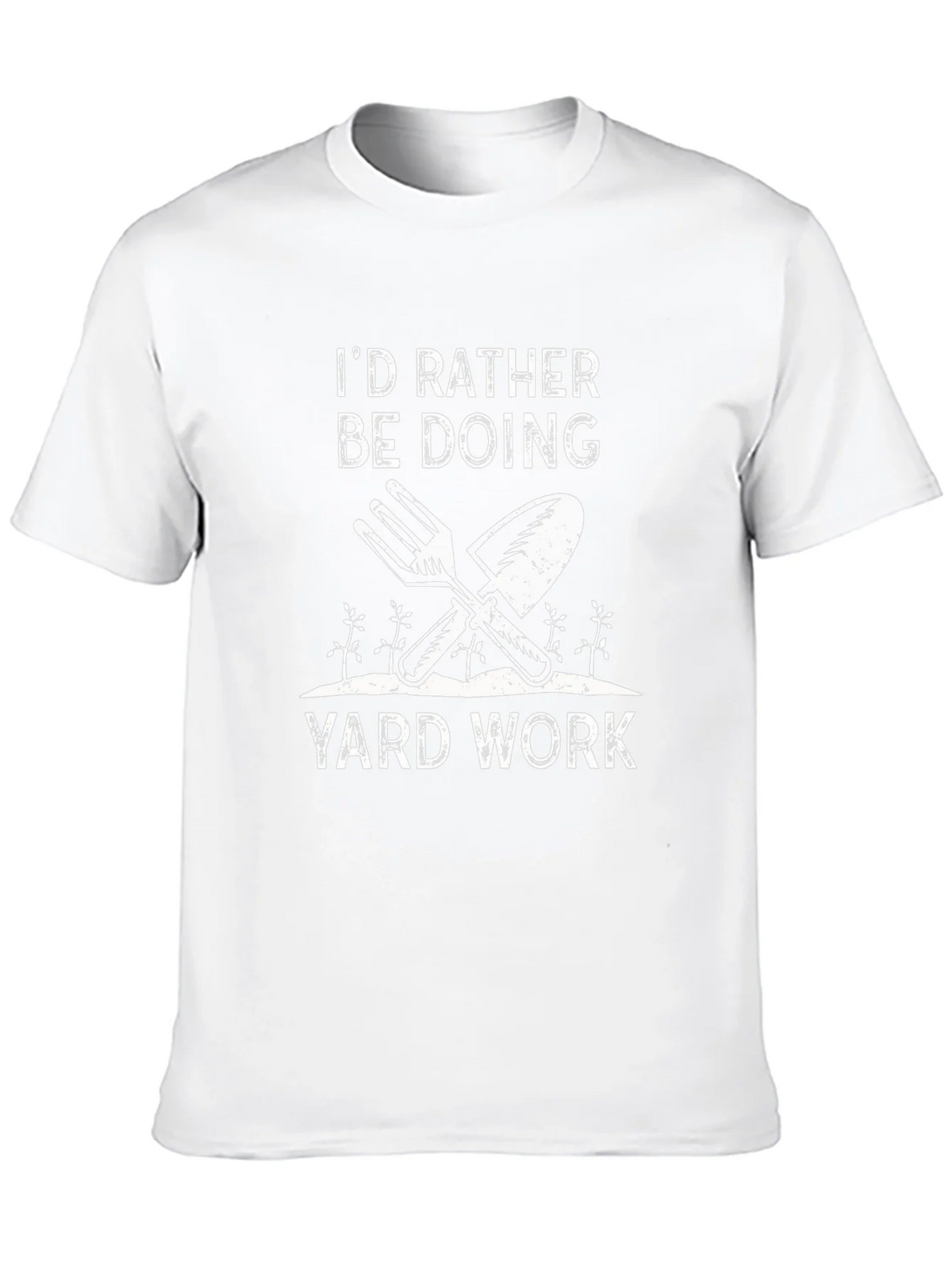 Id Rather Be Doing Yard Work T-Shirt product image 11
