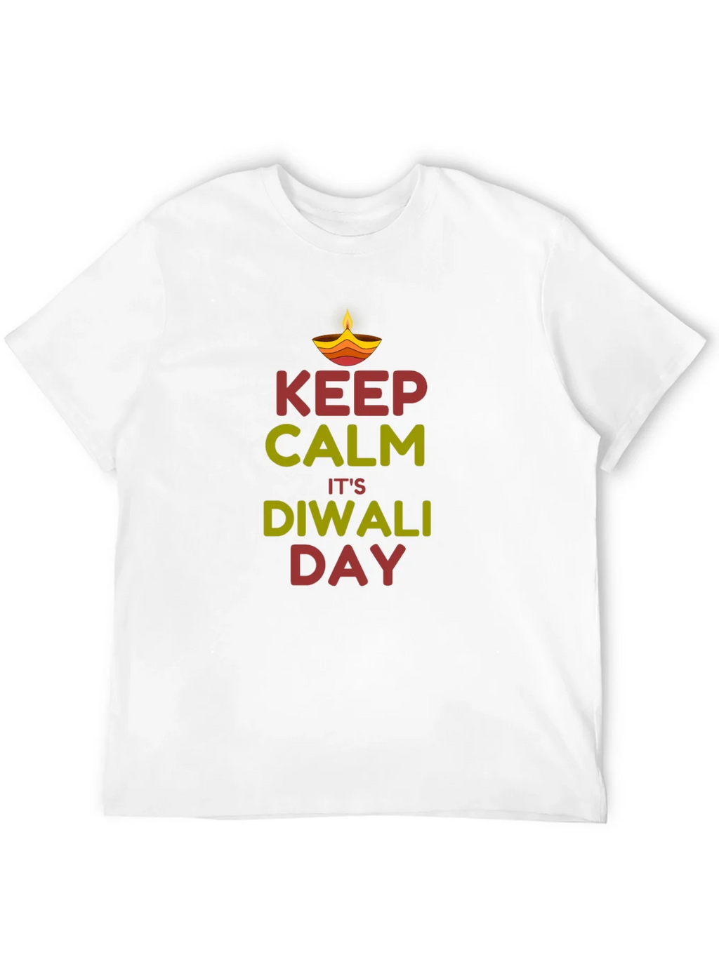 Keep Calm Its Diwali Day T-Shirt product image 3