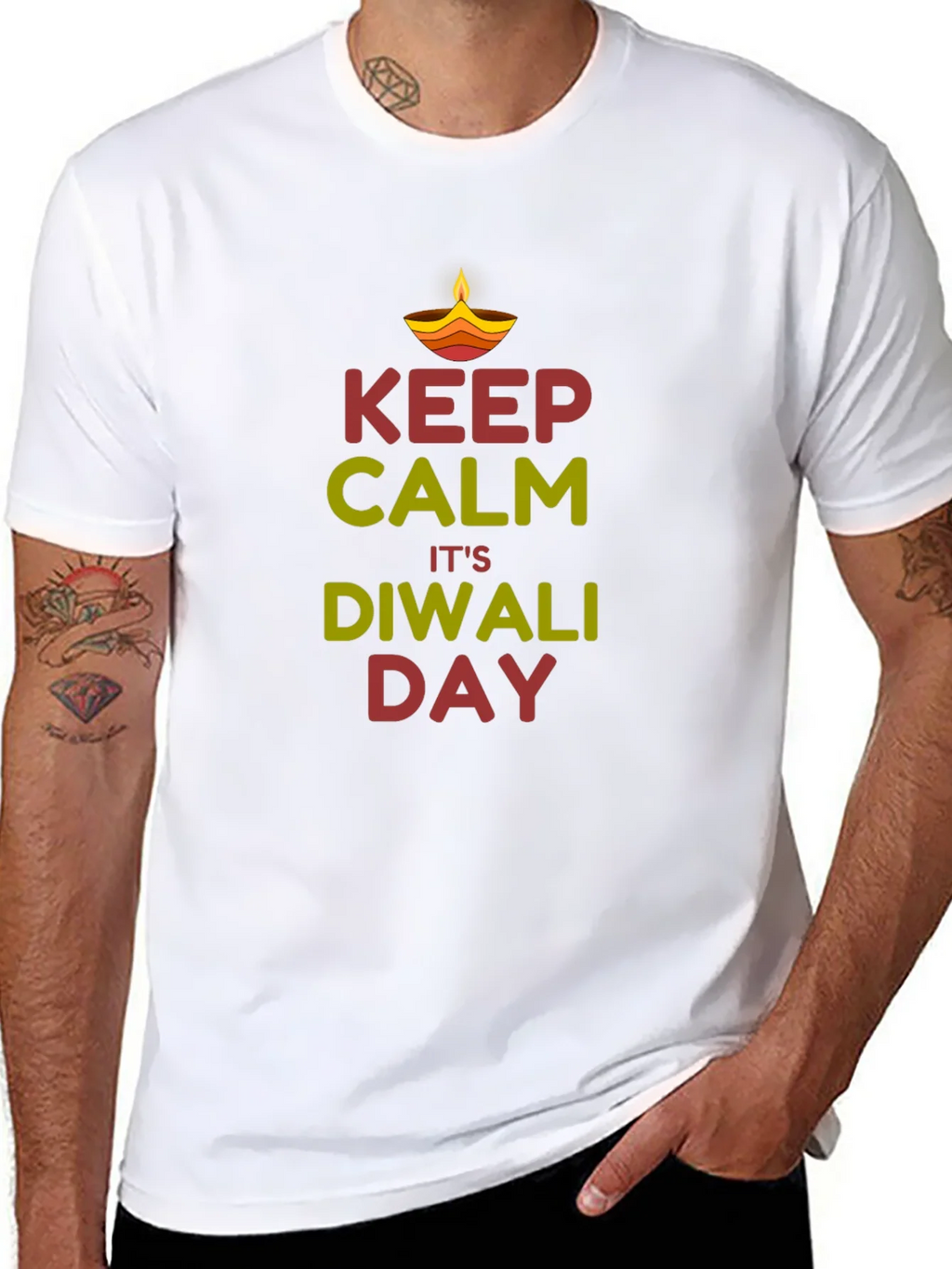 Keep Calm Its Diwali Day T-Shirt product image 10