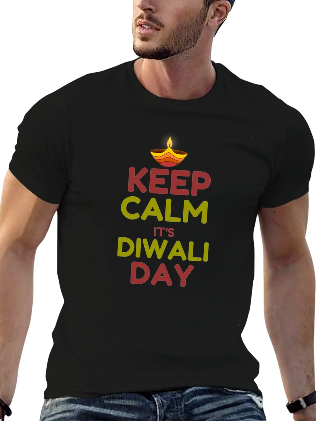 Keep Calm Its Diwali Day T-Shirt product image 9