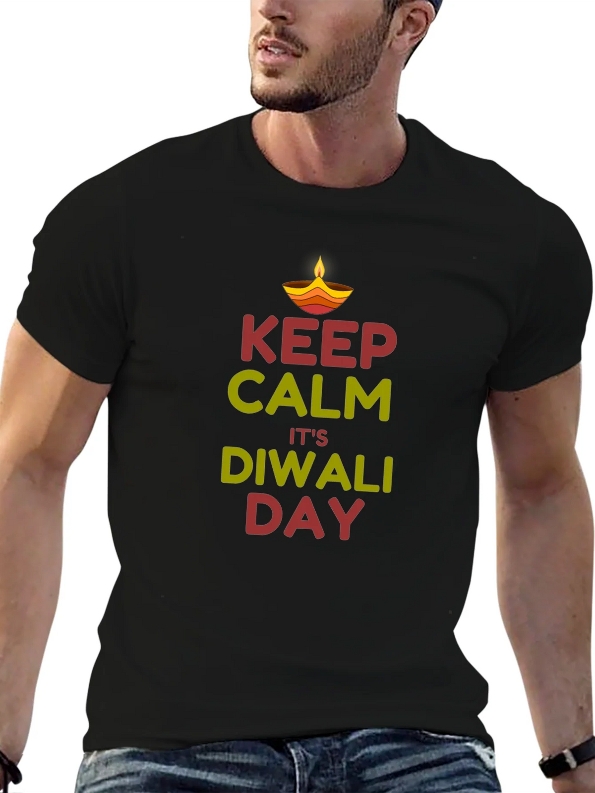 Keep Calm Its Diwali Day T-Shirt product image 9