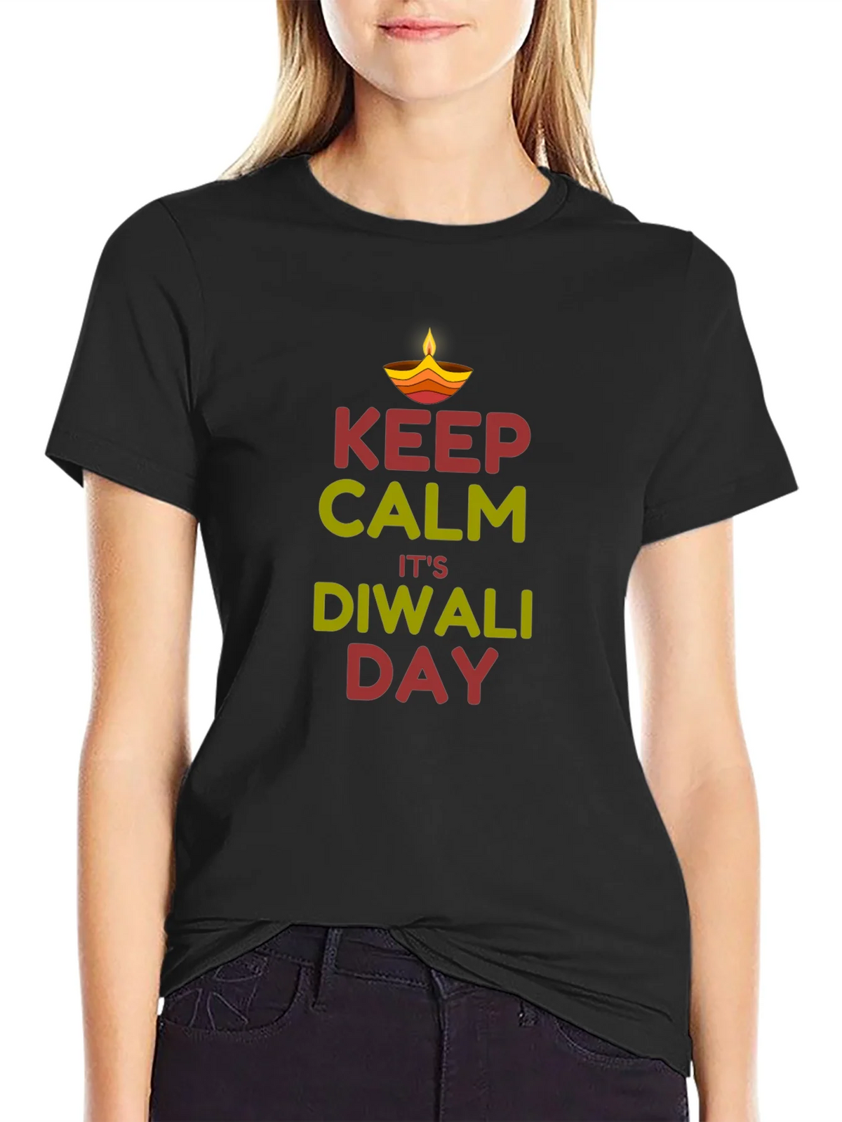 Keep Calm Its Diwali Day T-Shirt product image 5