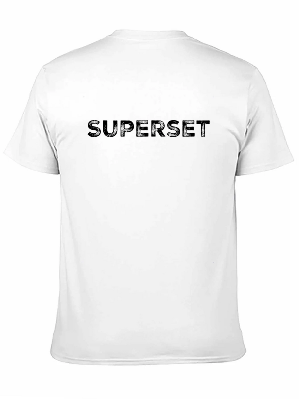 SUPerset T-Shirt - Black Cotton Casual Tee product image 2