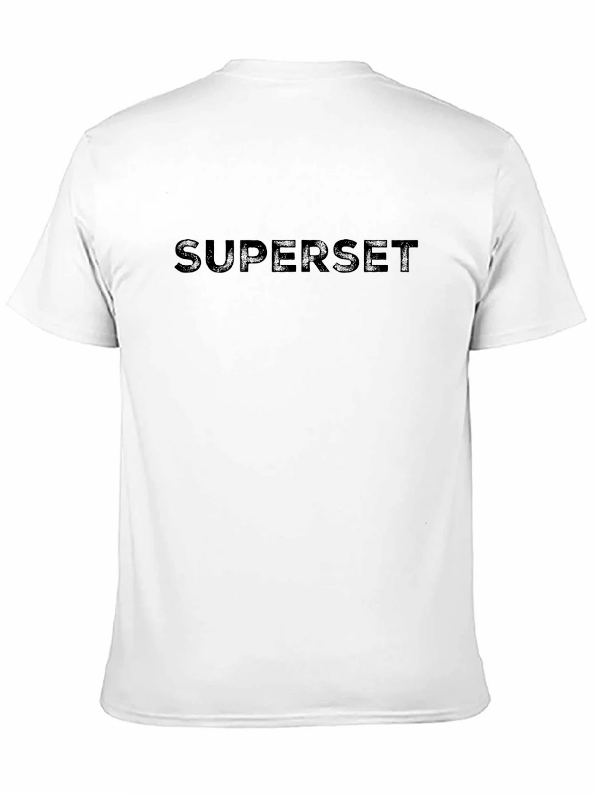 SUPerset T-Shirt - Black Cotton Casual Tee product image 2