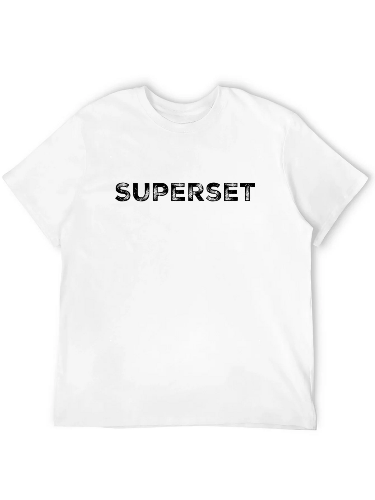 SUPerset T-Shirt - Black Cotton Casual Tee product image 3