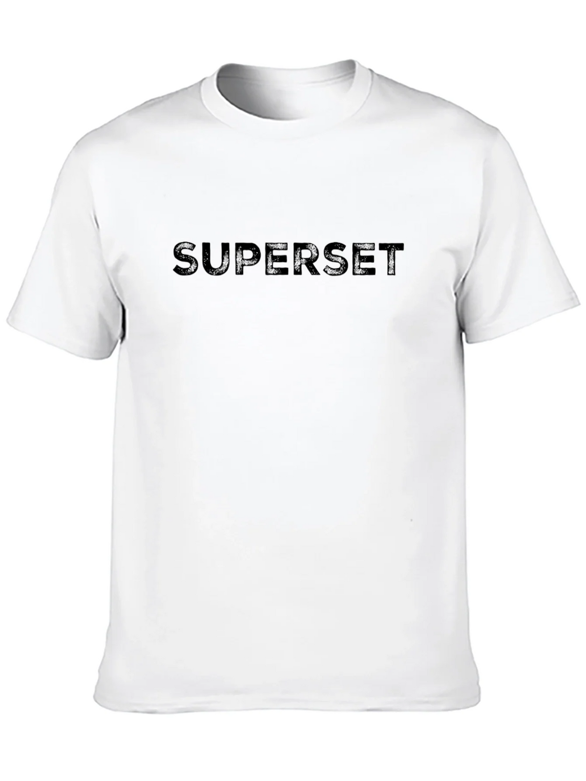 SUPerset T-Shirt - Black Cotton Casual Tee product image 12