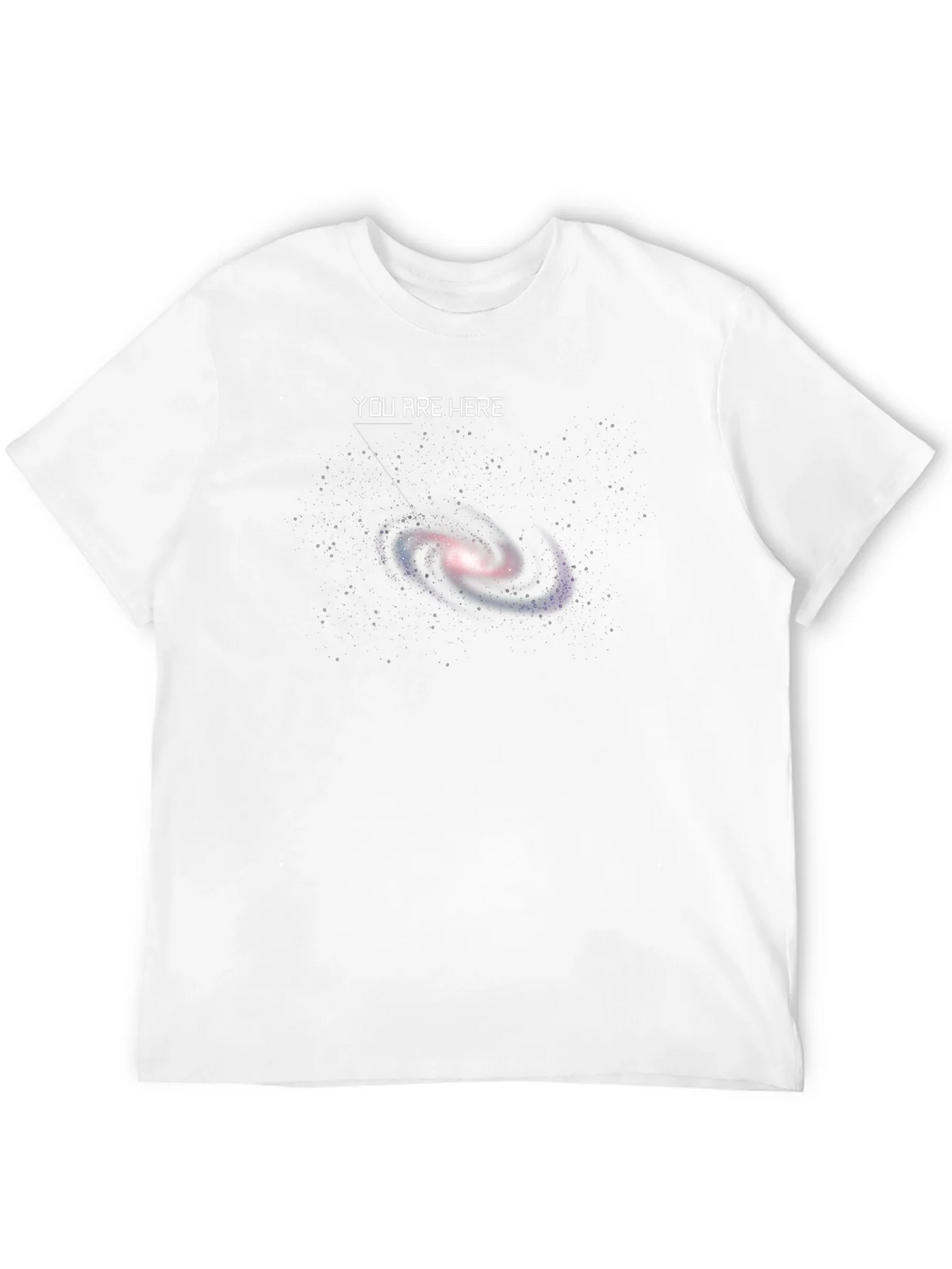 You Are Here Galaxy Graphic T-Shirt - Black product image 3