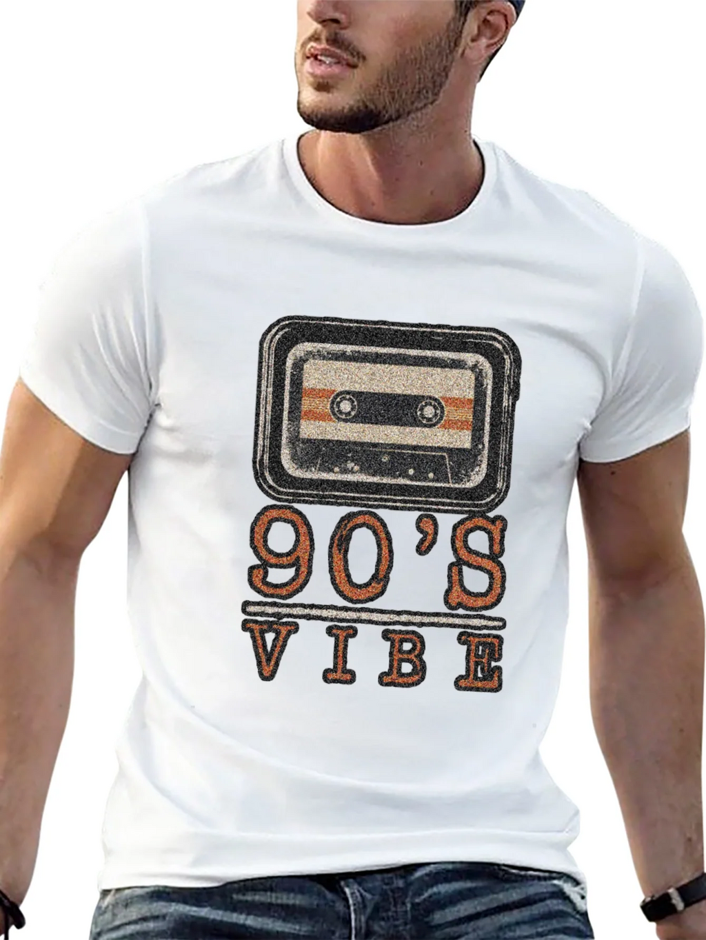90s Vibe Cassette Graphic T-Shirt product image 4