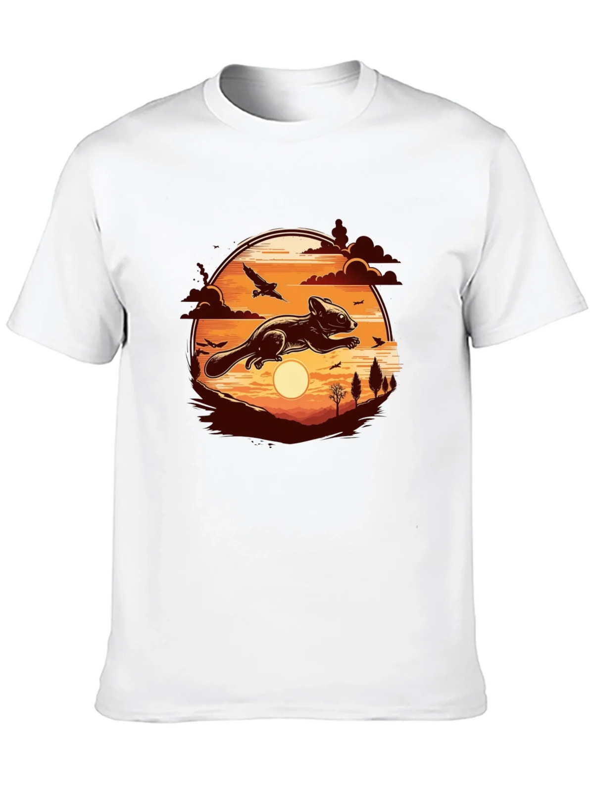 Flying Squirrel Sunset T-Shirt product image 12