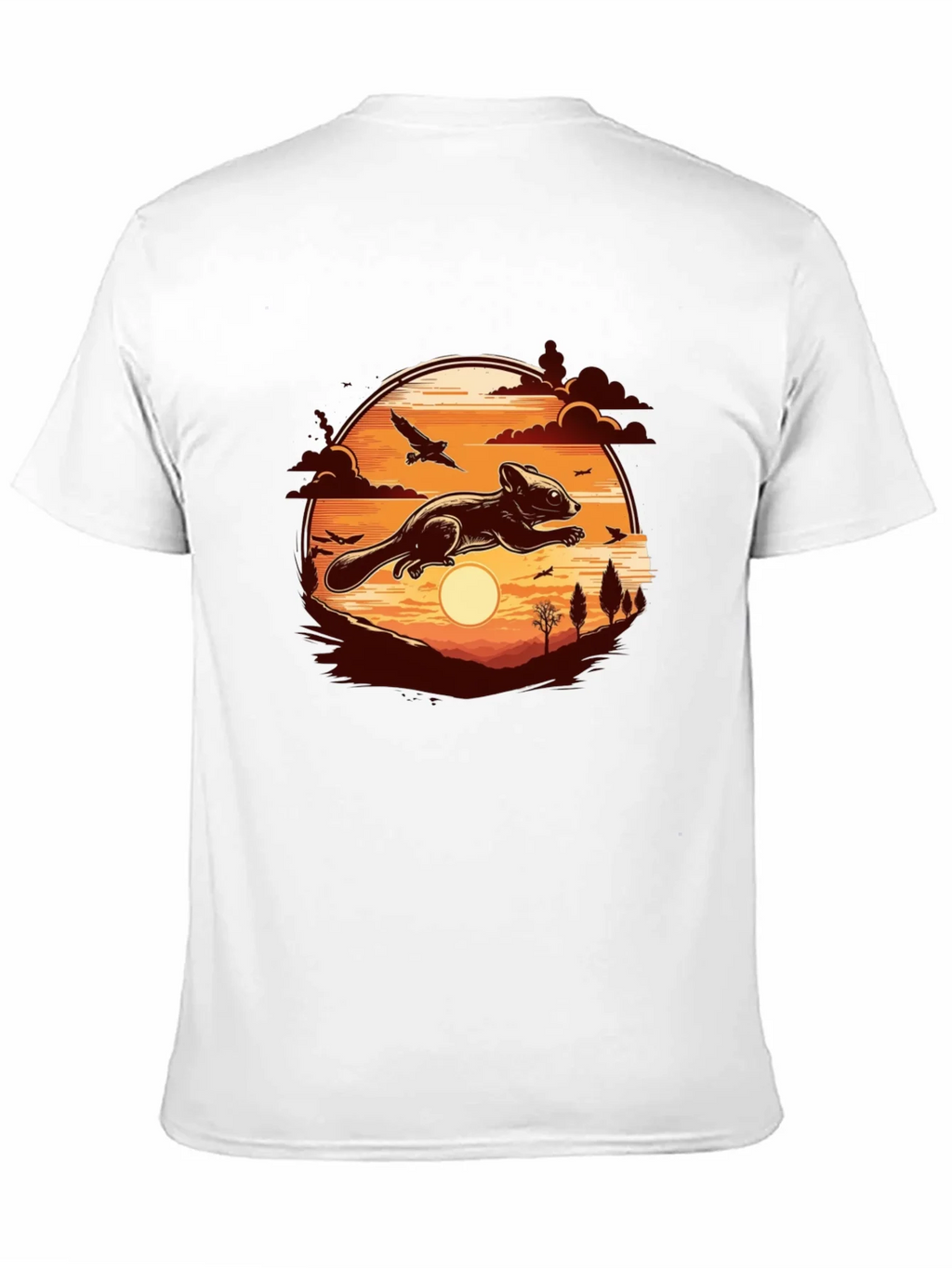 Flying Squirrel Sunset T-Shirt product image 2